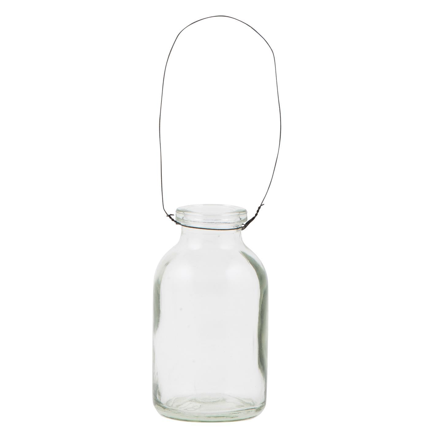 Flasche mini mit Draht