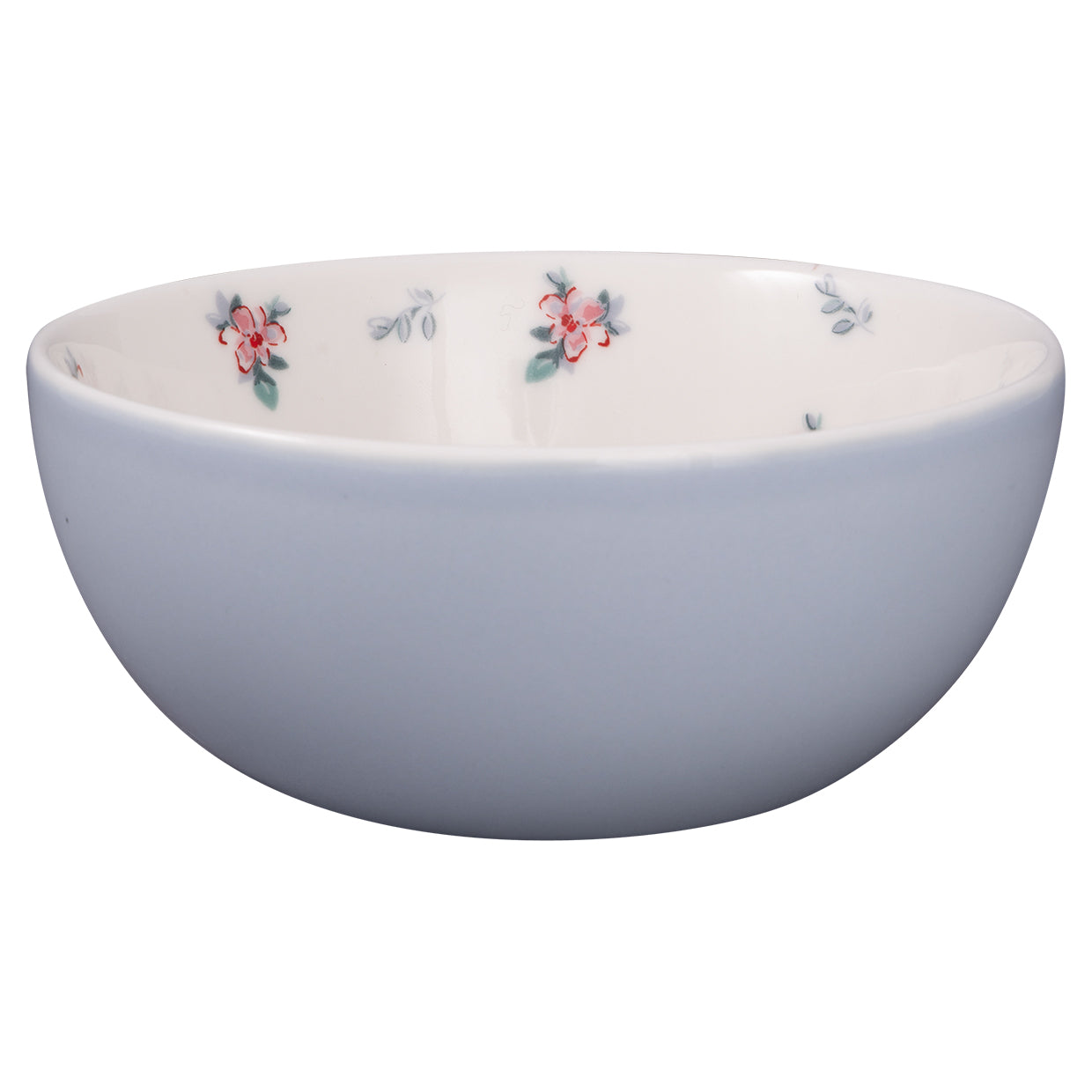 Cereal bowl pale grey Jalia inside
