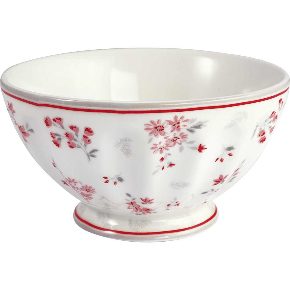 French bowl xlarge Emberly white
