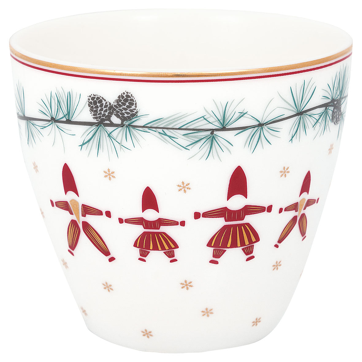 Latte cup Juana white