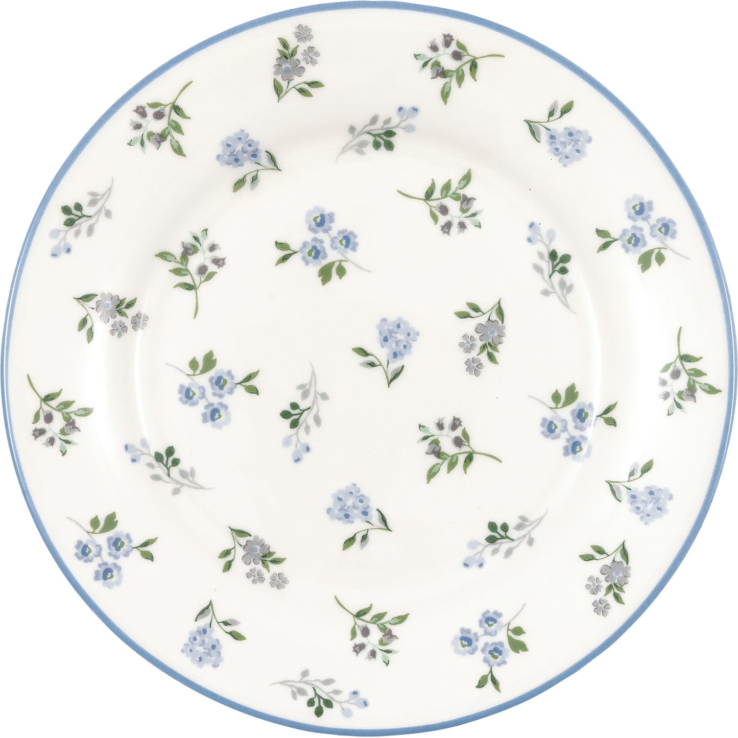 Plate Christina white