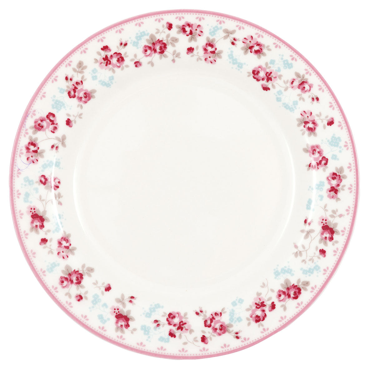 Plate Elsy white