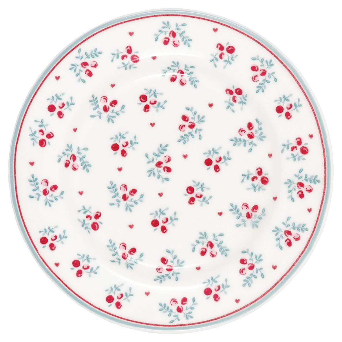 Small plate Belia white