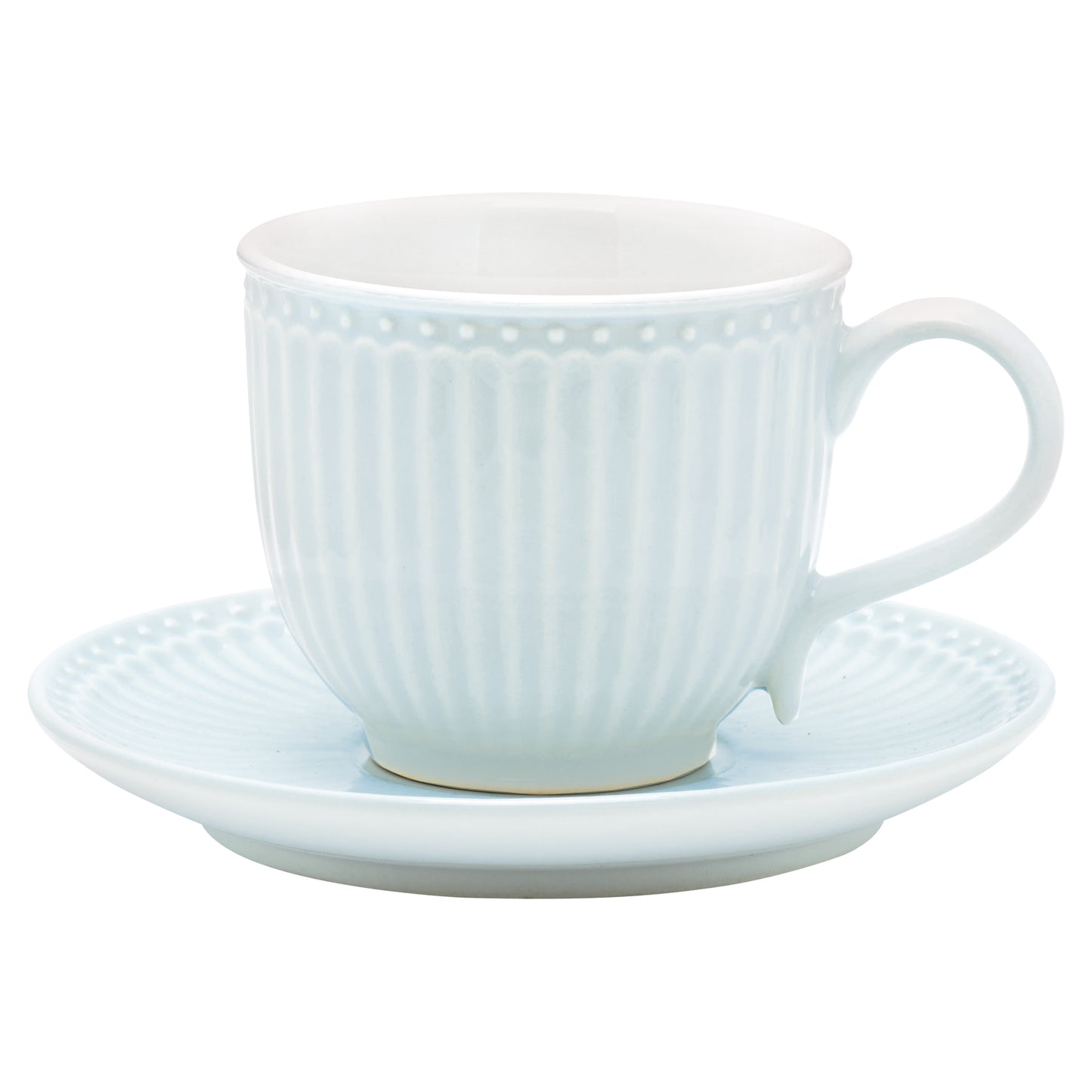 Tasse mit Untertasse Alice - verschiedene Farben