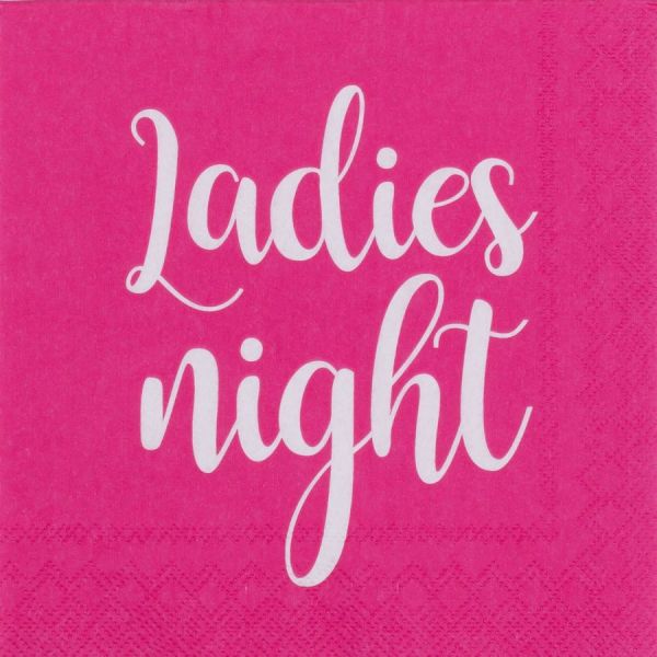 Cocktailserviette "Ladies night"