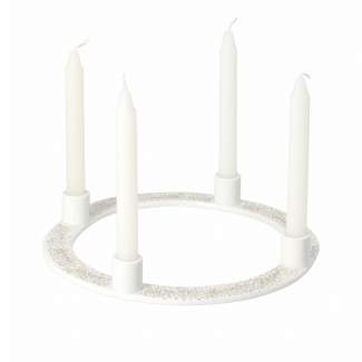 Kerzenkranz "goldene Punkte"