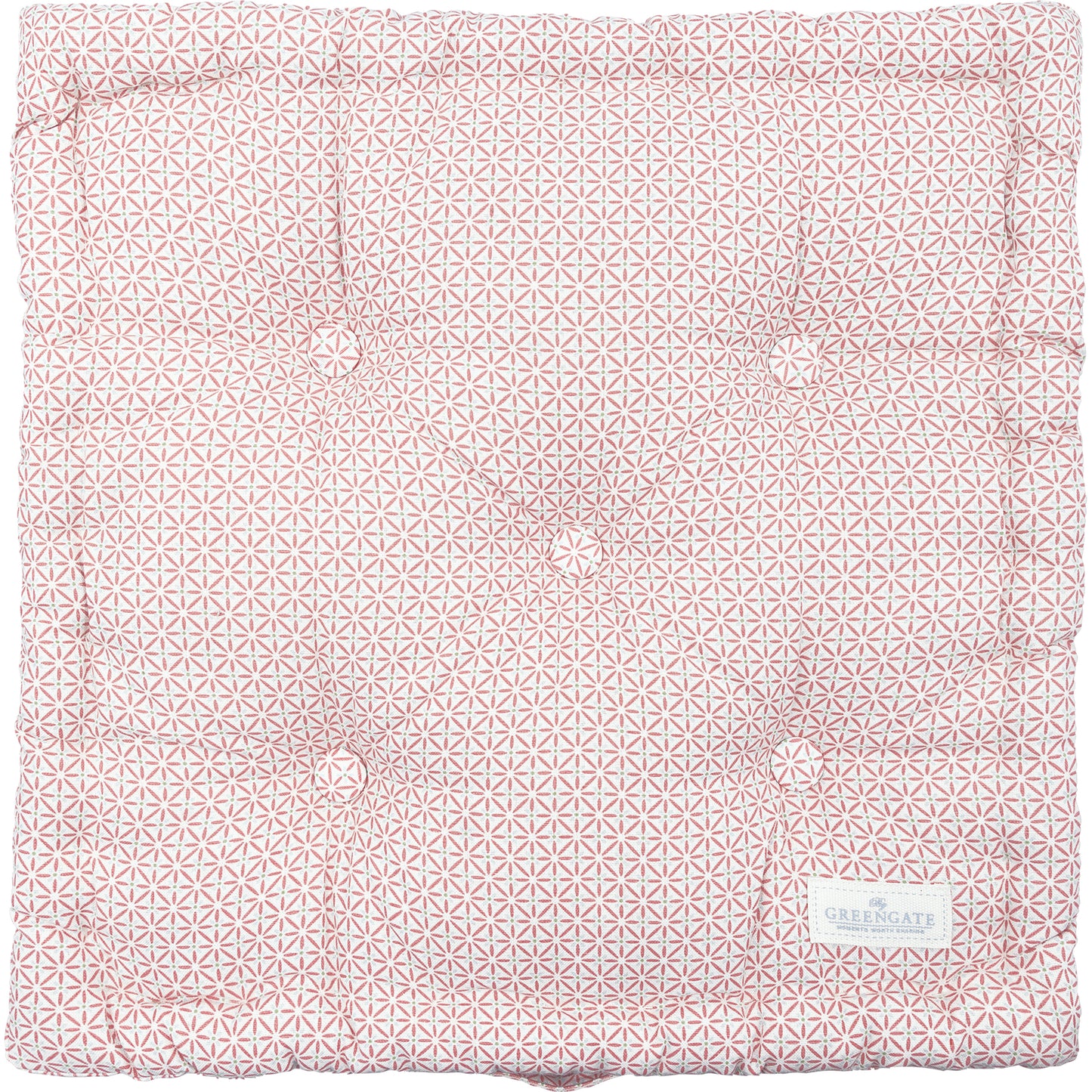 Box cushion Britt pale pink