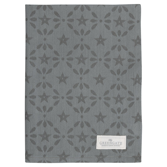 Tea towel Courtney grey jacquard