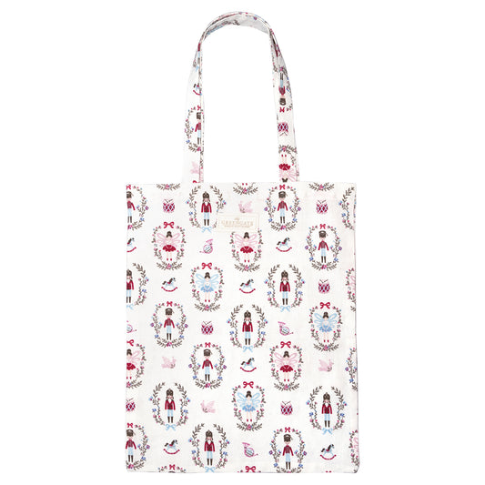 Baumwolltragtasche Cindarella white