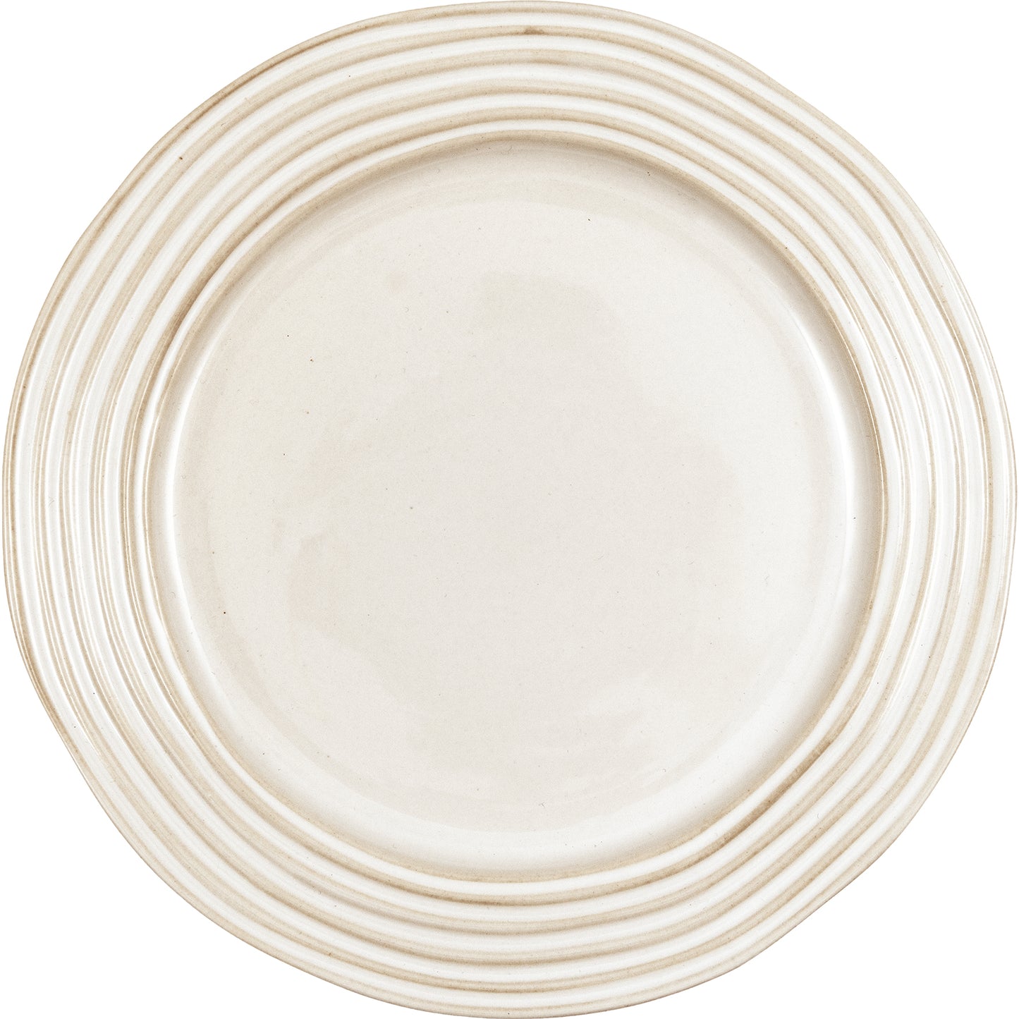 Dinner plate Dunes white