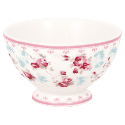 French bowl medium Elsy white