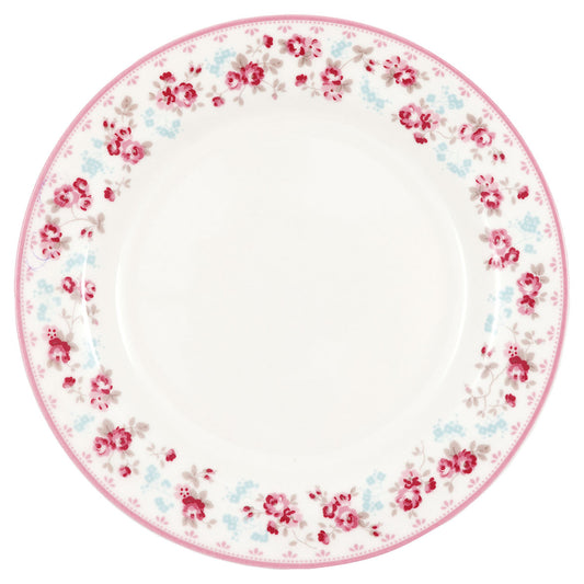 Plate Elsy white