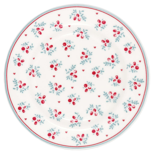 Small plate Belia white