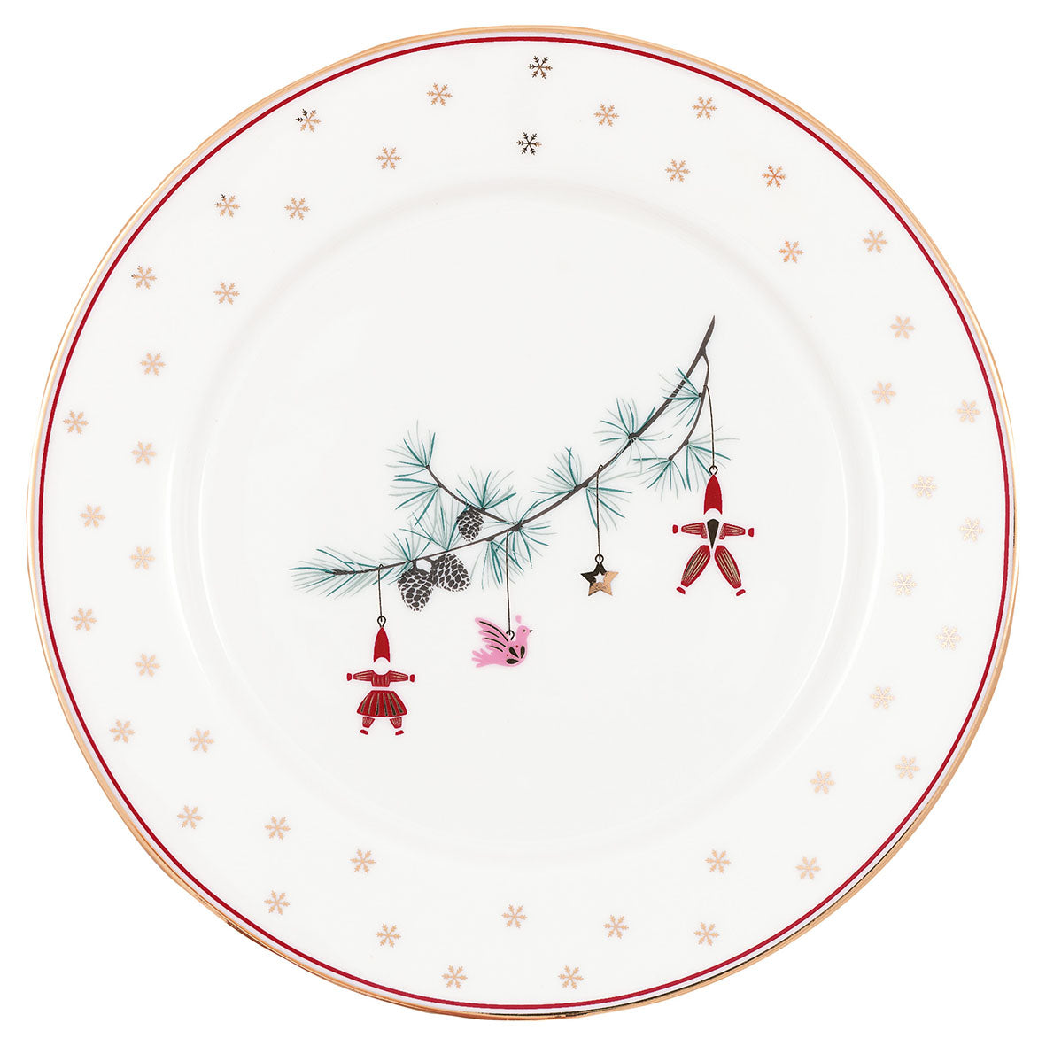 Small plate Juana white