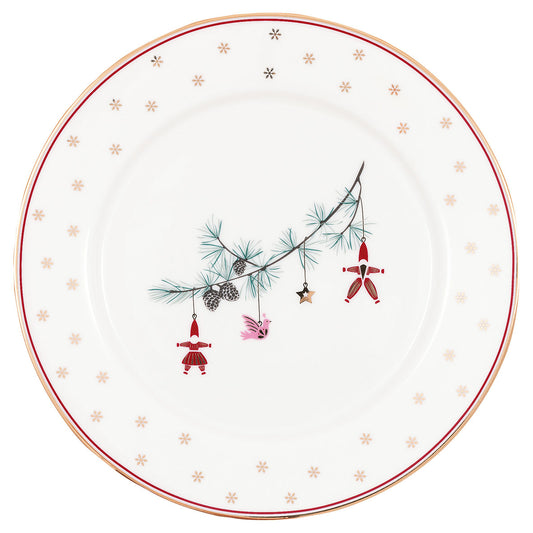 Small plate Juana white