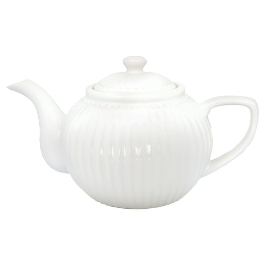 Teapot Alice white large