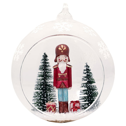 Ball Nutcracker red inside decor