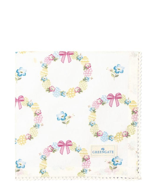 Stoffserviette Sorina white